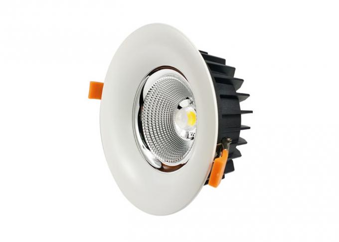 ÉPI blanc d'IP20 Matt LED Downlights pour des magasins avec le corps de lampe d'alliage d'aluminium