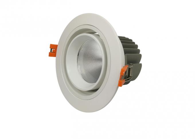 L'aluminium LED de moulage en matrice a enfoncé Downlights avec la puce AC85 - 265V du Cree LED