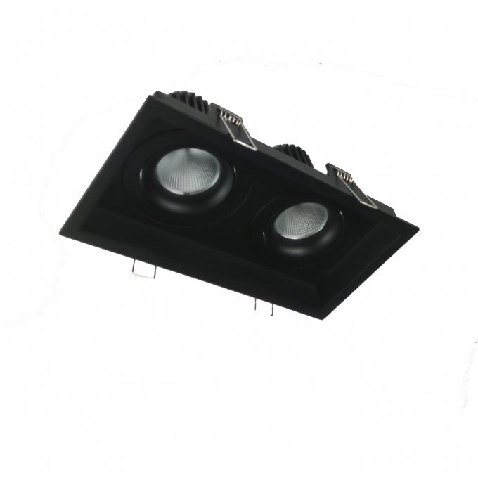 2*10W deux - gril principal Downlight de l'ÉPI LED avec le conducteur de LIFUD 205*110mm