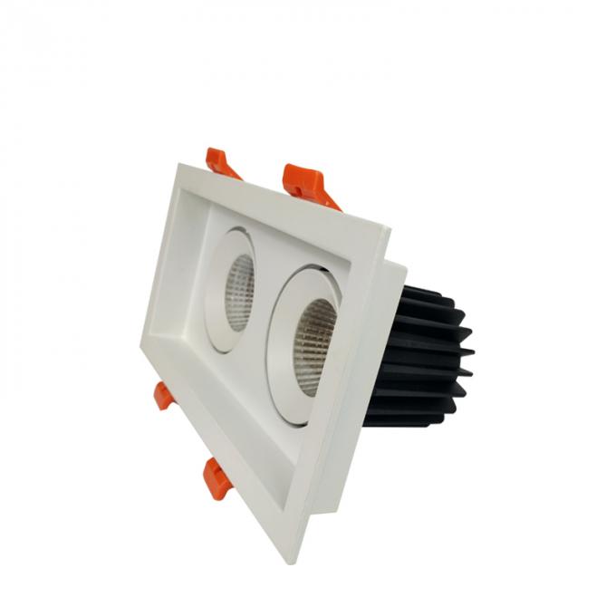 100-240V doublent l'ÉPI LED 2*12W fondé par puce de Downlight de tache des têtes LED