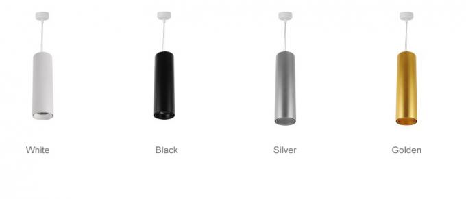 Lumières pendantes de l'ÉPI LED de DALI Dimmable avec le corps 15W de lampe d'alliage d'aluminium