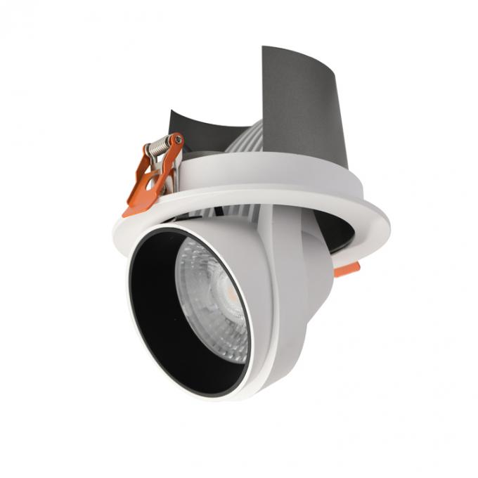 20W / 30W/40W cardan rond LED Downlight avec le corps de lampe d'alliage d'aluminium