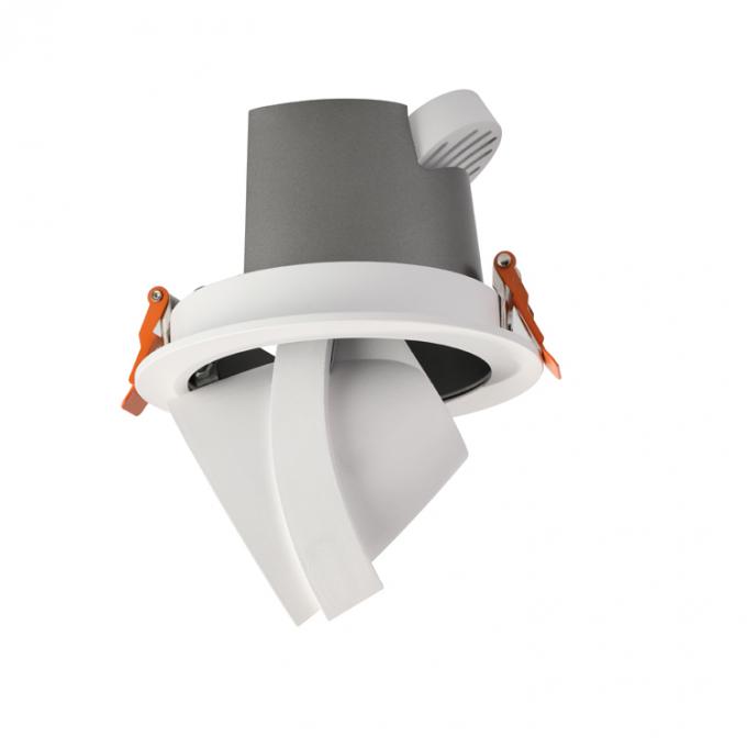 20W / 30W/40W cardan rond LED Downlight avec le corps de lampe d'alliage d'aluminium
