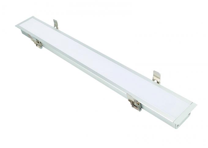 L'éclairage linéaire blanc chaud de Dimmable LED, apprêtent éclairage monté de bureau de LED