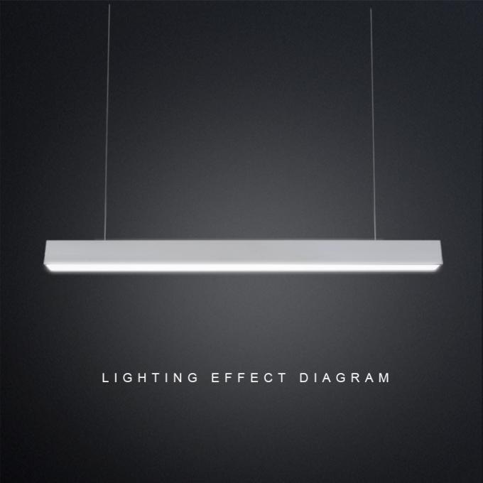 éclairage 36W, 0 linéaire pendant de 1200mm 4ft - éclairage linéaire de suspension de 10V Dimmable LED