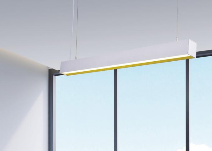 Lumière pendante linéaire de l'économie d'énergie LED avec le corps de lampe d'alliage d'aluminium
