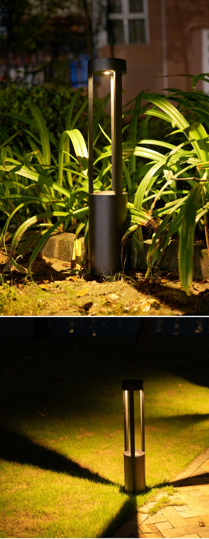 Lampe de pelouse de l'alliage d'aluminium LED pour le jardin extérieur de pelouse allumant 12W/24W