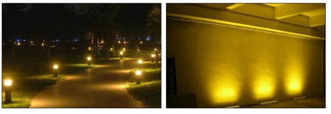 La lumière et le jardin extérieurs en aluminium de pelouse de l'ÉPI 4W LED de la direction IP65 du matériel quatre de paysage moderne s'allument