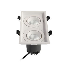 Le blanc frais a enfoncé des projecteurs de LED, plafond de noir/blanc Downlights de LED fournisseur